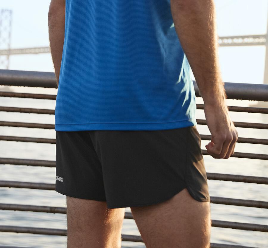 Hoka One One Performance Shorts Herr - Svarta - WYFMK-8521